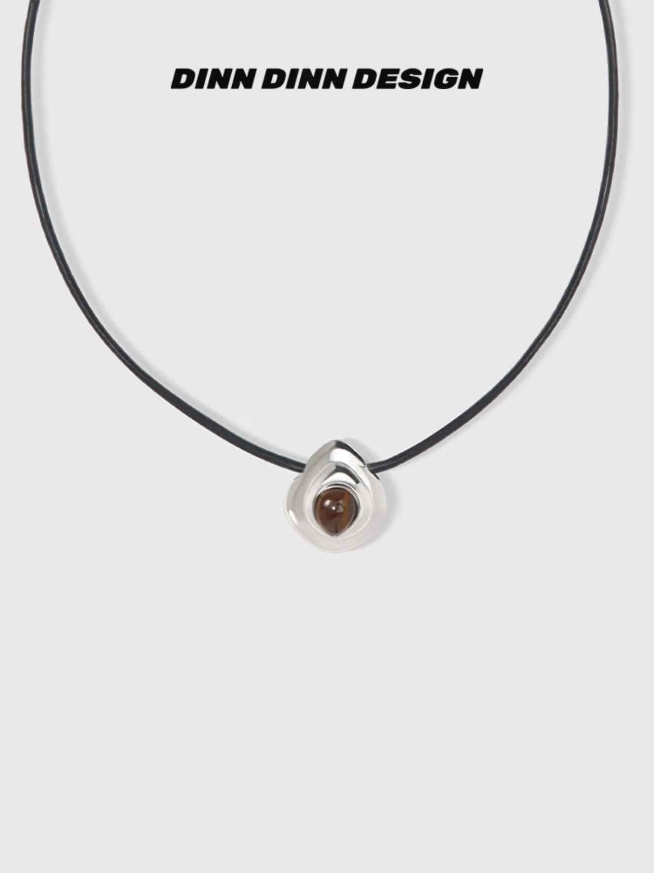 raw-stone-black-cord-necklace