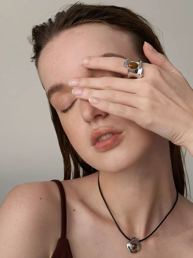 wood-jasper-dome ring