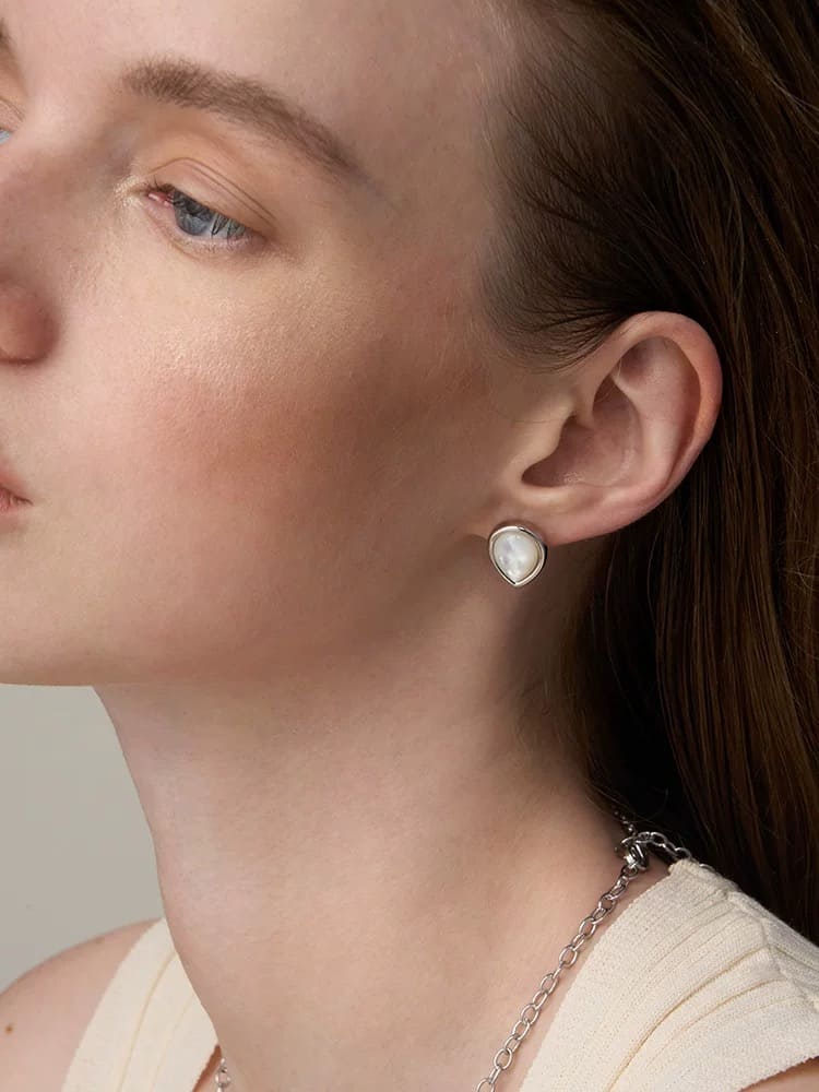 Aurelia Teardrop Gem Earrings