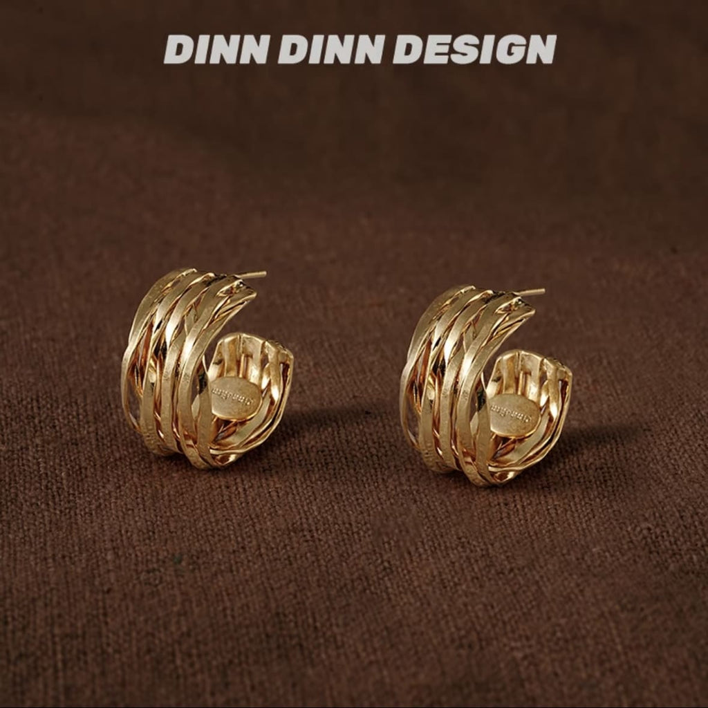 gold-woven-earrings