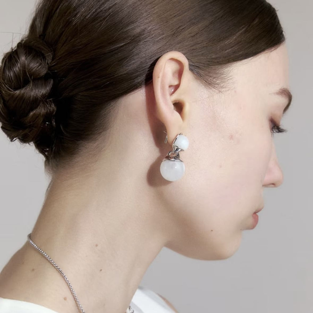 Niva Resin Bead Earrings