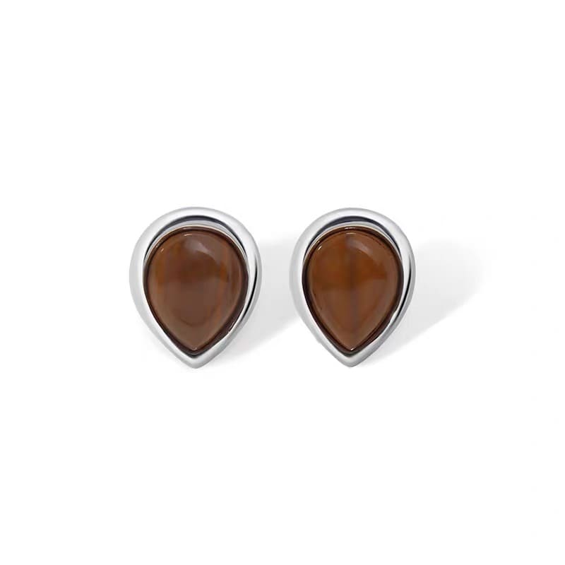 Aurelia Teardrop Gem Earrings